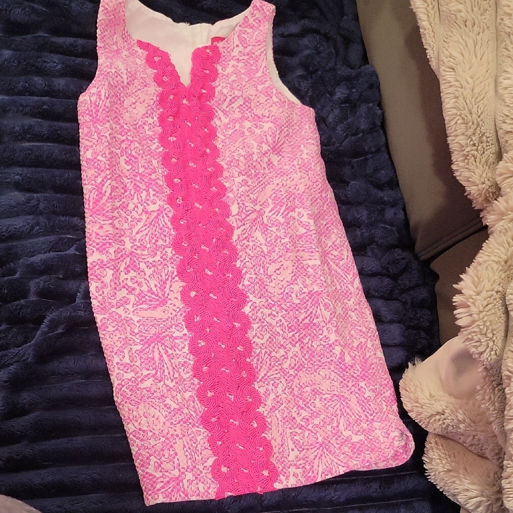 Lilly Pulitzer for Target Pink and White Kids Dress